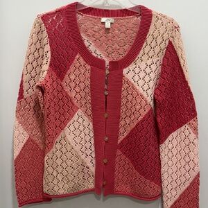 Lovely J.Jill Cardigan Sweater, Size Medium Petite, NWOT